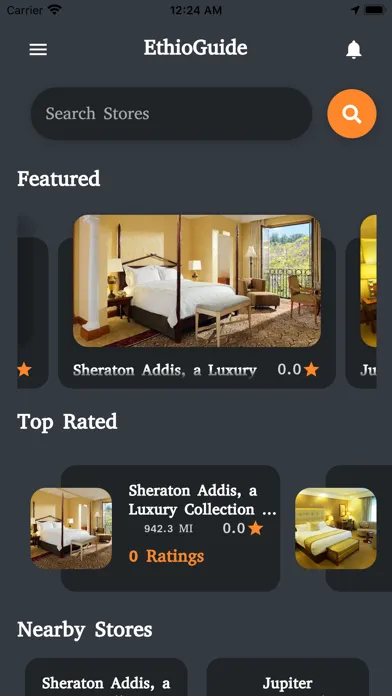 EthioGuide Screenshots