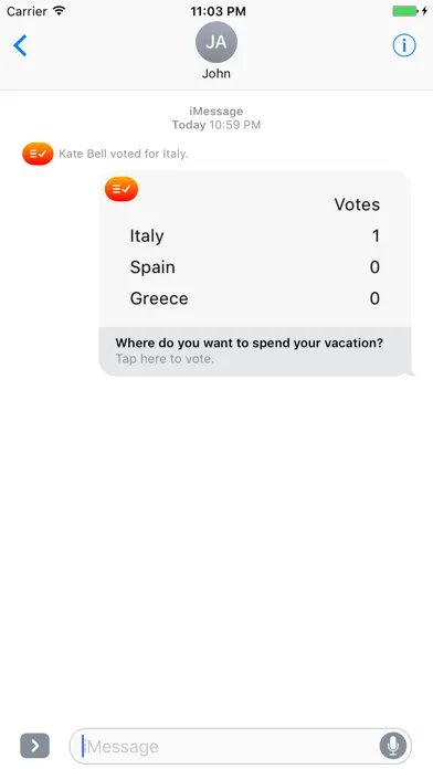 Capturas de pantalla de Poll / Survey