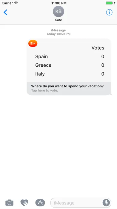 Capturas de pantalla de Poll / Survey