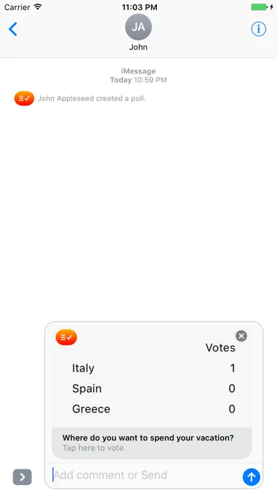 Capturas de pantalla de Poll / Survey