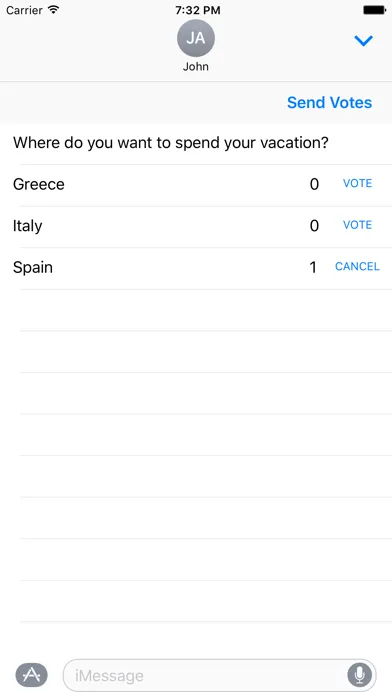 Capturas de pantalla de Poll / Survey