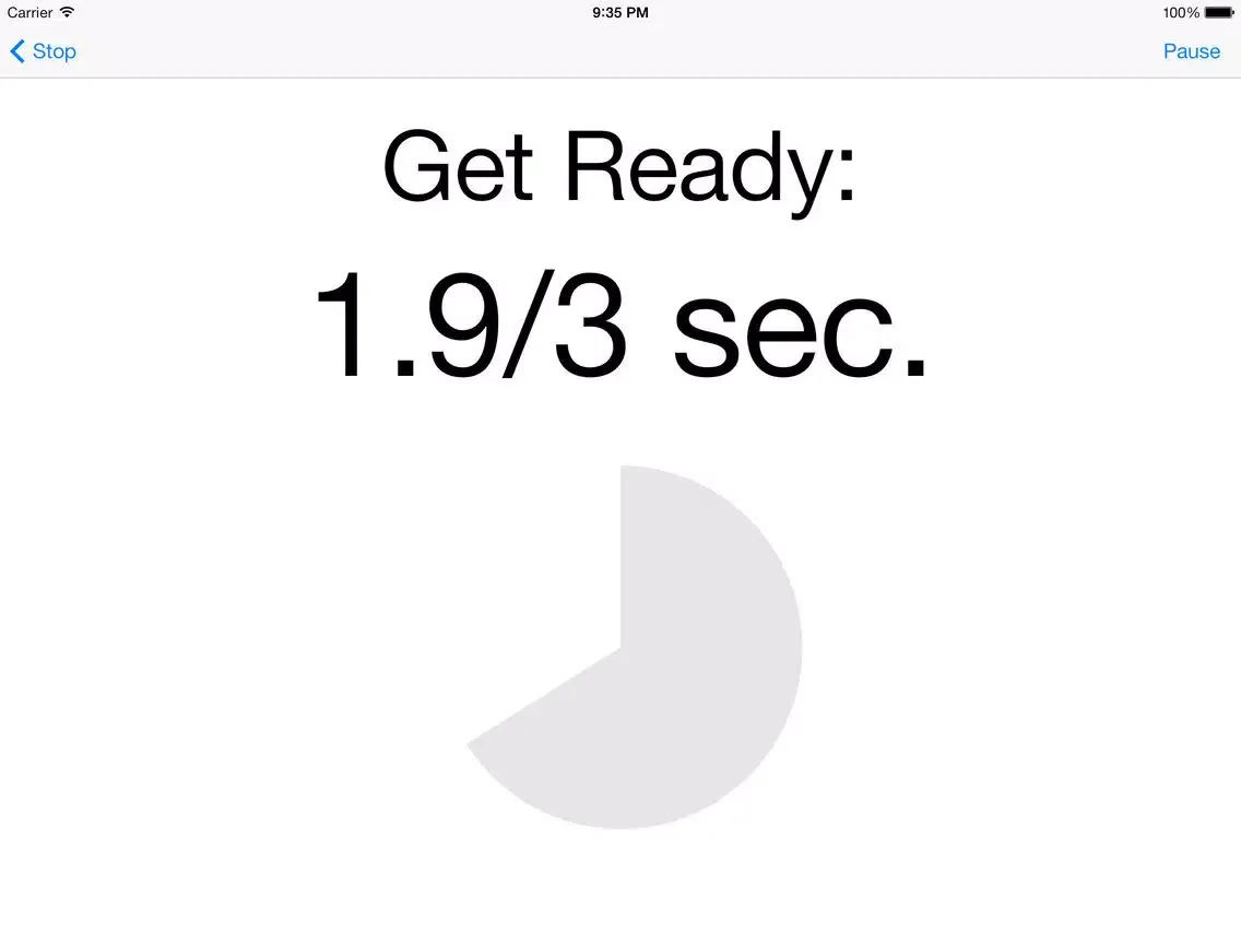 My Interval Timer - High Intensity Interval Training iPad  スクリーンショット