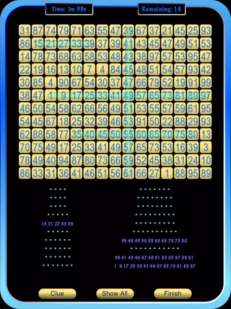 Captures d'écran de Number Maestro Lite iPad 