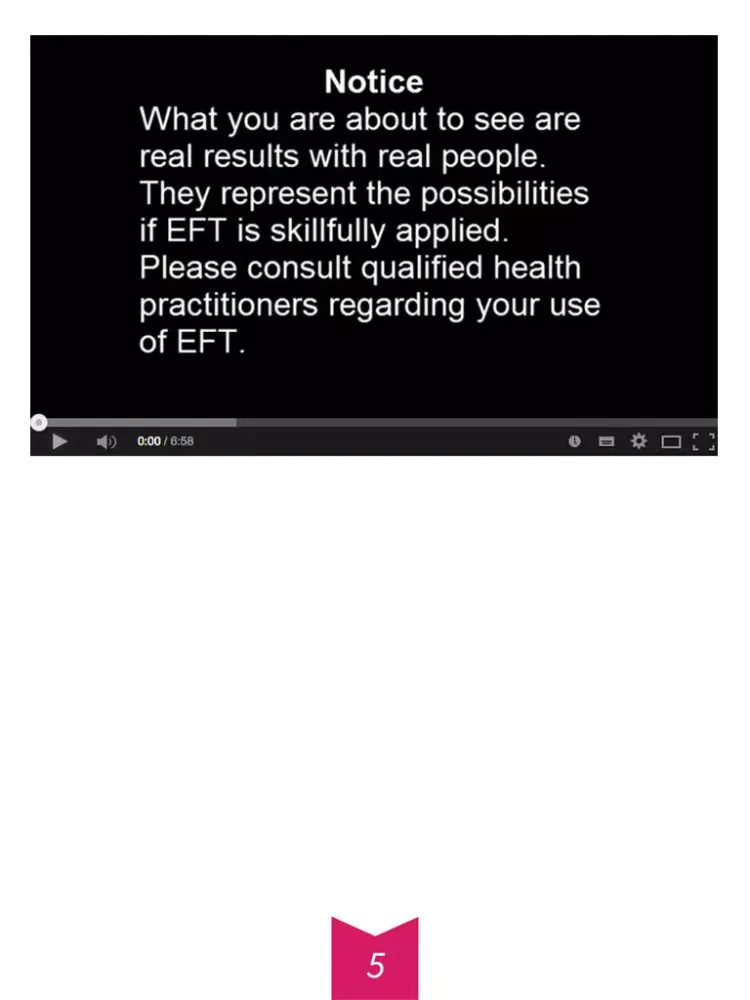 Captures d'écran de Heal Yourself with Emotional Freedom Technique - EFT - Reduce Stress, Re-Energize and Transform Emotions! iPad 