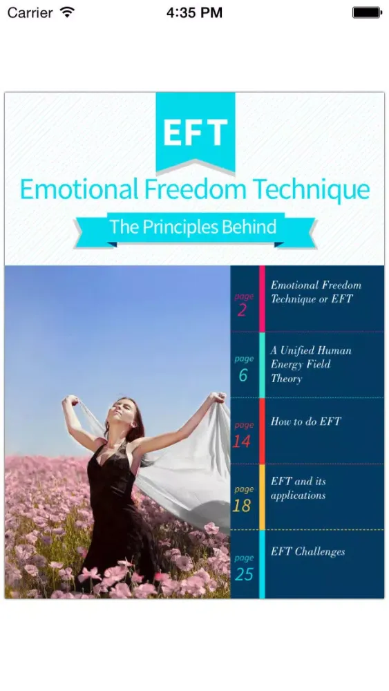 Captures d'écran de Heal Yourself with Emotional Freedom Technique - EFT - Reduce Stress, Re-Energize and Transform Emotions!