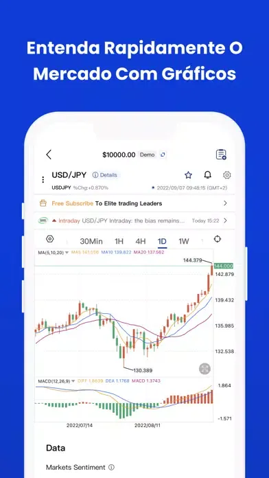 Capturas de pantalla de EFU Markets-Forex Trading Apps