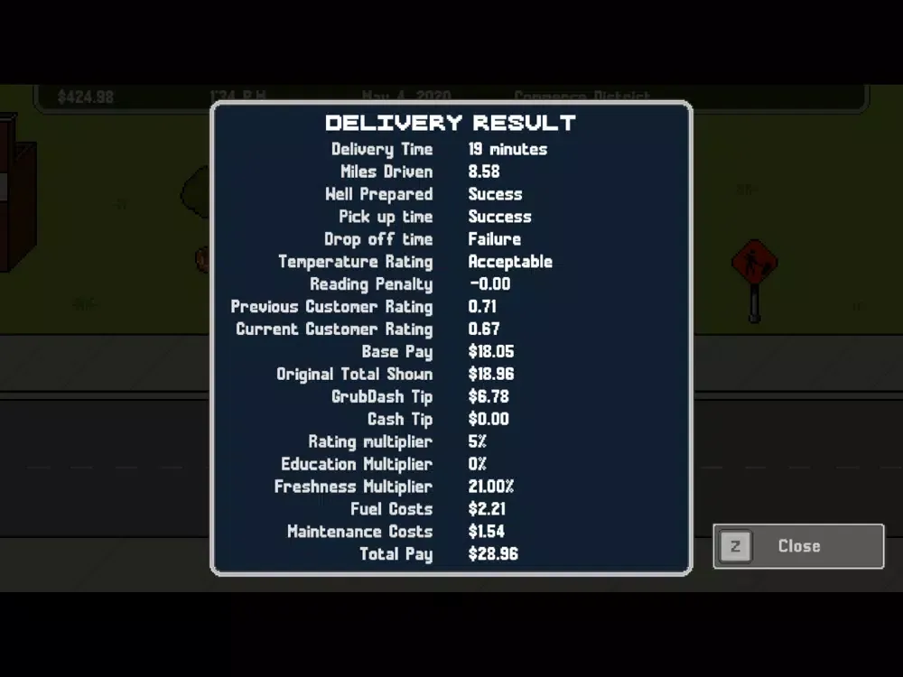 Captures d'écran de GrubDash Driver iPad 