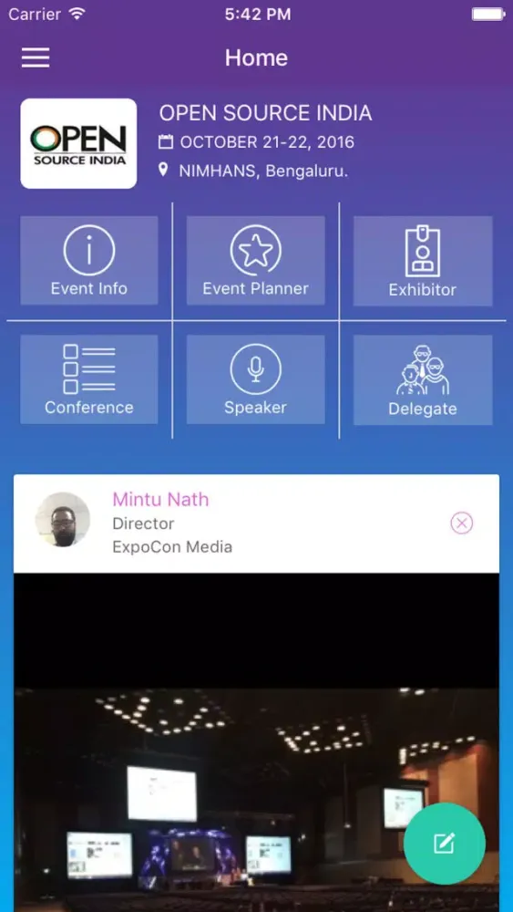 Screenshot di OpenSourceIndia