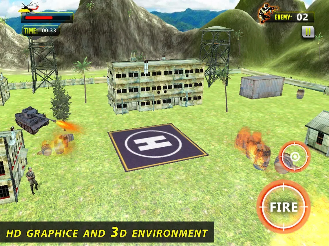 Helicopter Shooter : Warship Battle Attact 3D iPad  স্ক্রিনশট