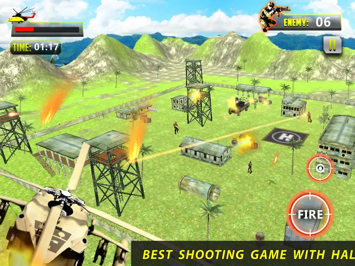 Helicopter Shooter : Warship Battle Attact 3D iPad  স্ক্রিনশট