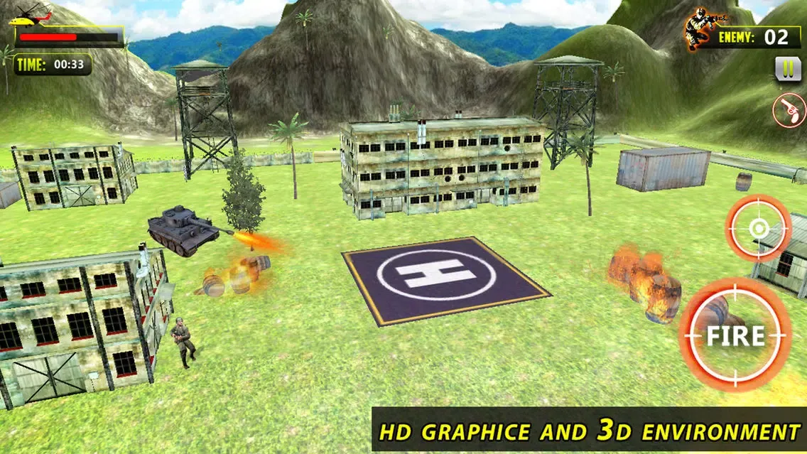 Helicopter Shooter : Warship Battle Attact 3D স্ক্রিনশট