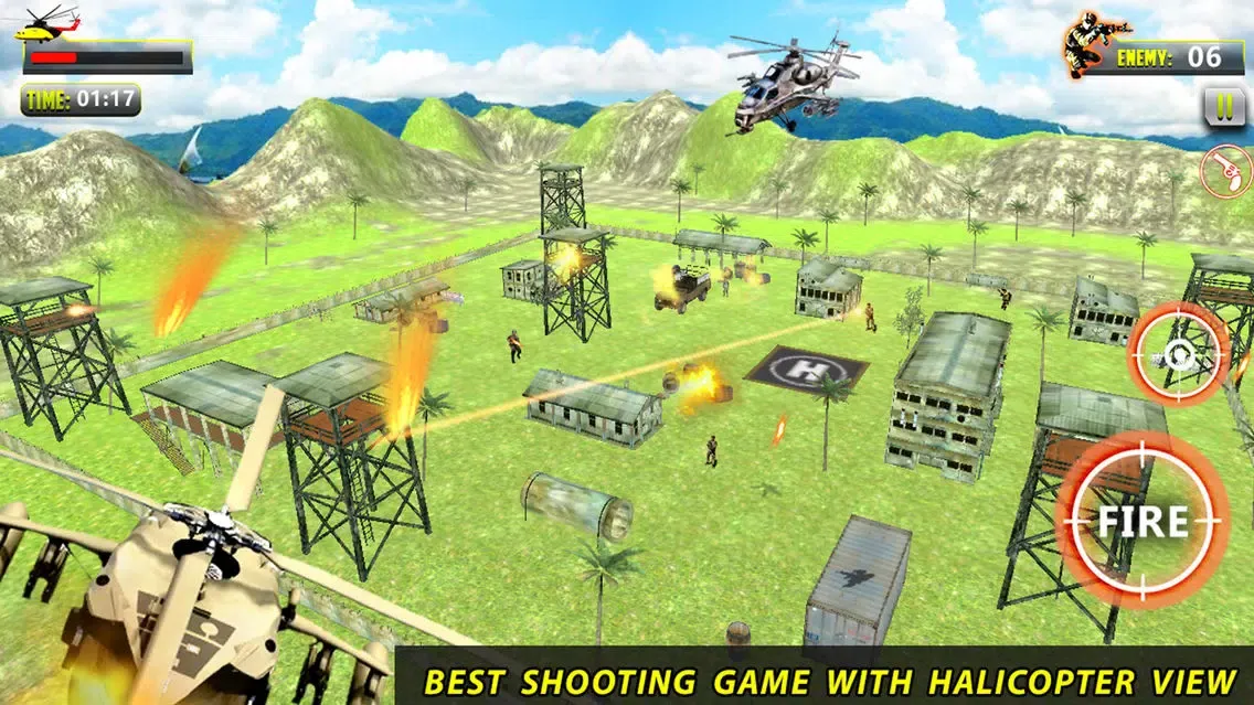 Helicopter Shooter : Warship Battle Attact 3D স্ক্রিনশট