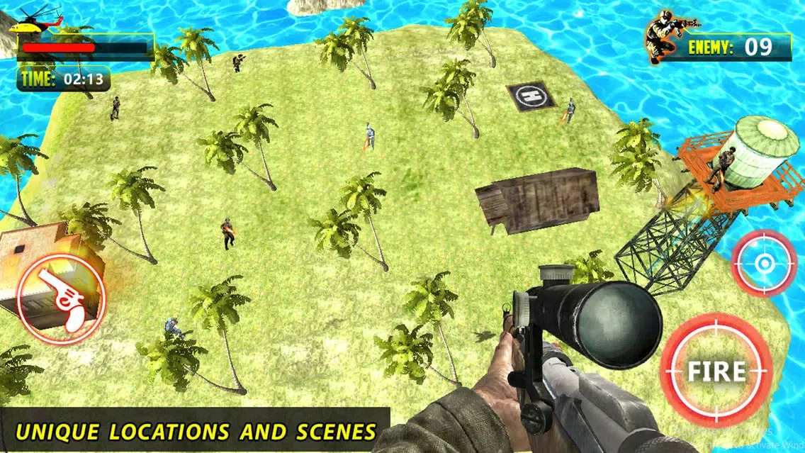 Helicopter Shooter : Warship Battle Attact 3D স্ক্রিনশট