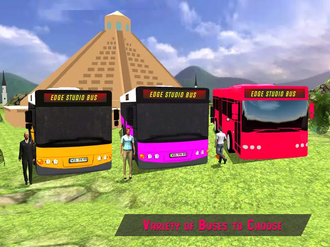 Elevated Bus Parking : Hill Station Bus Drive Game iPad 应用截图