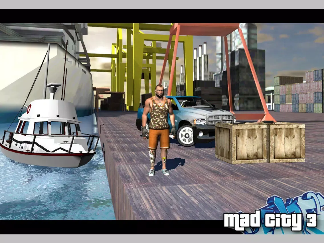 Capturas de tela do Mad City Crime 3 New stories iPad 
