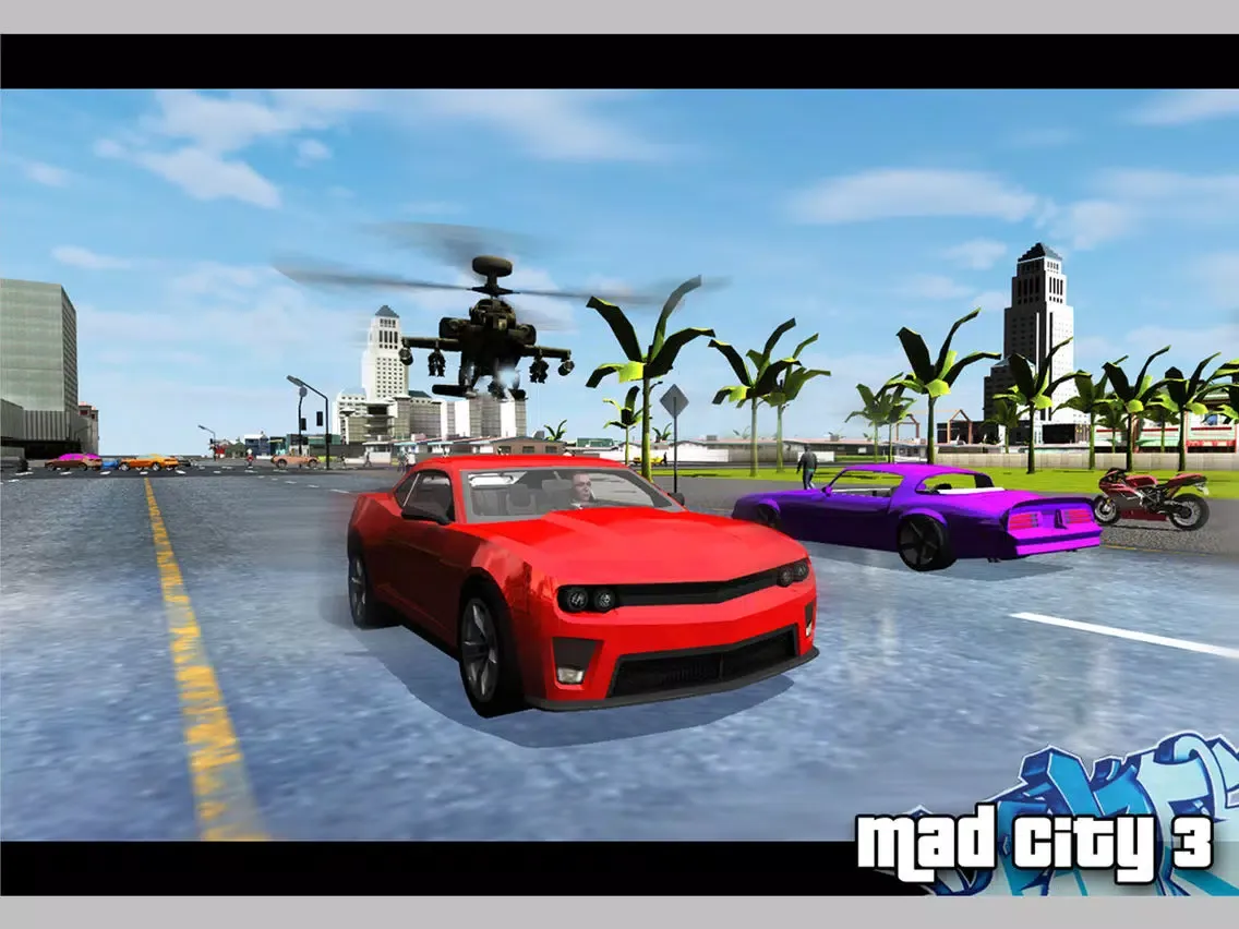 Capturas de tela do Mad City Crime 3 New stories iPad 