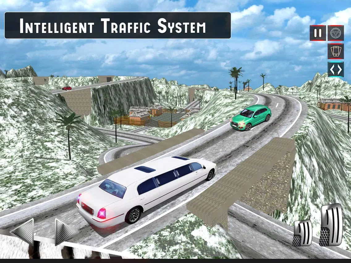 Ảnh chụp màn hình của Offroad Limo Driving : 3D Impossible Parking 2k17 iPad 