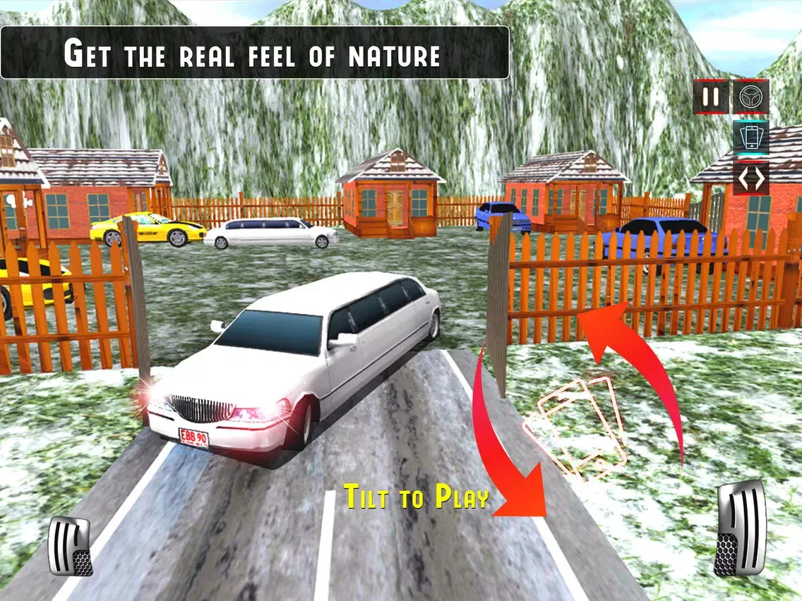 Ảnh chụp màn hình của Offroad Limo Driving : 3D Impossible Parking 2k17 iPad 