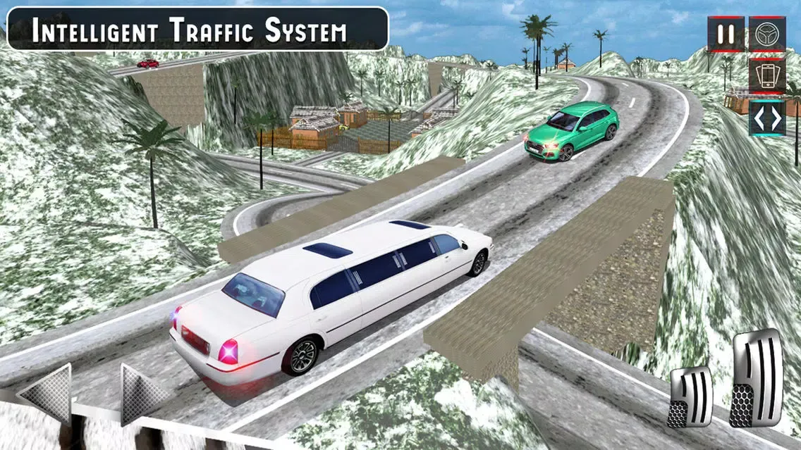 Ảnh chụp màn hình của Offroad Limo Driving : 3D Impossible Parking 2k17