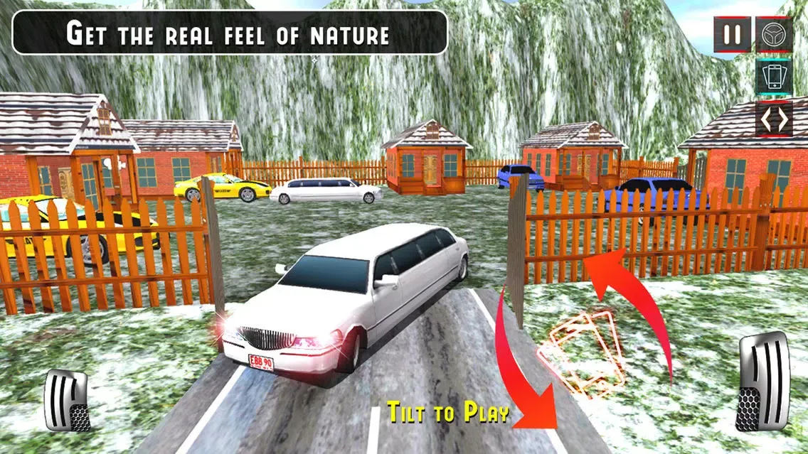 Ảnh chụp màn hình của Offroad Limo Driving : 3D Impossible Parking 2k17