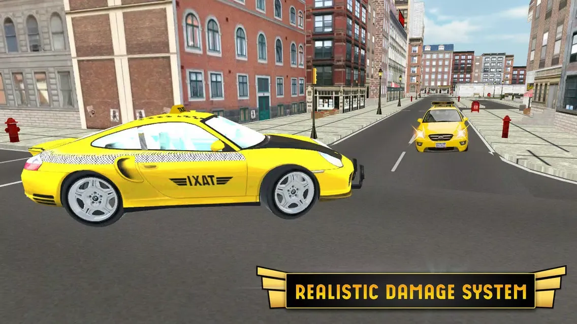 Taxi Driver Car Simulator : Speed Test Car Parking應用截圖
