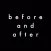 Before and After - Photo Haikus
