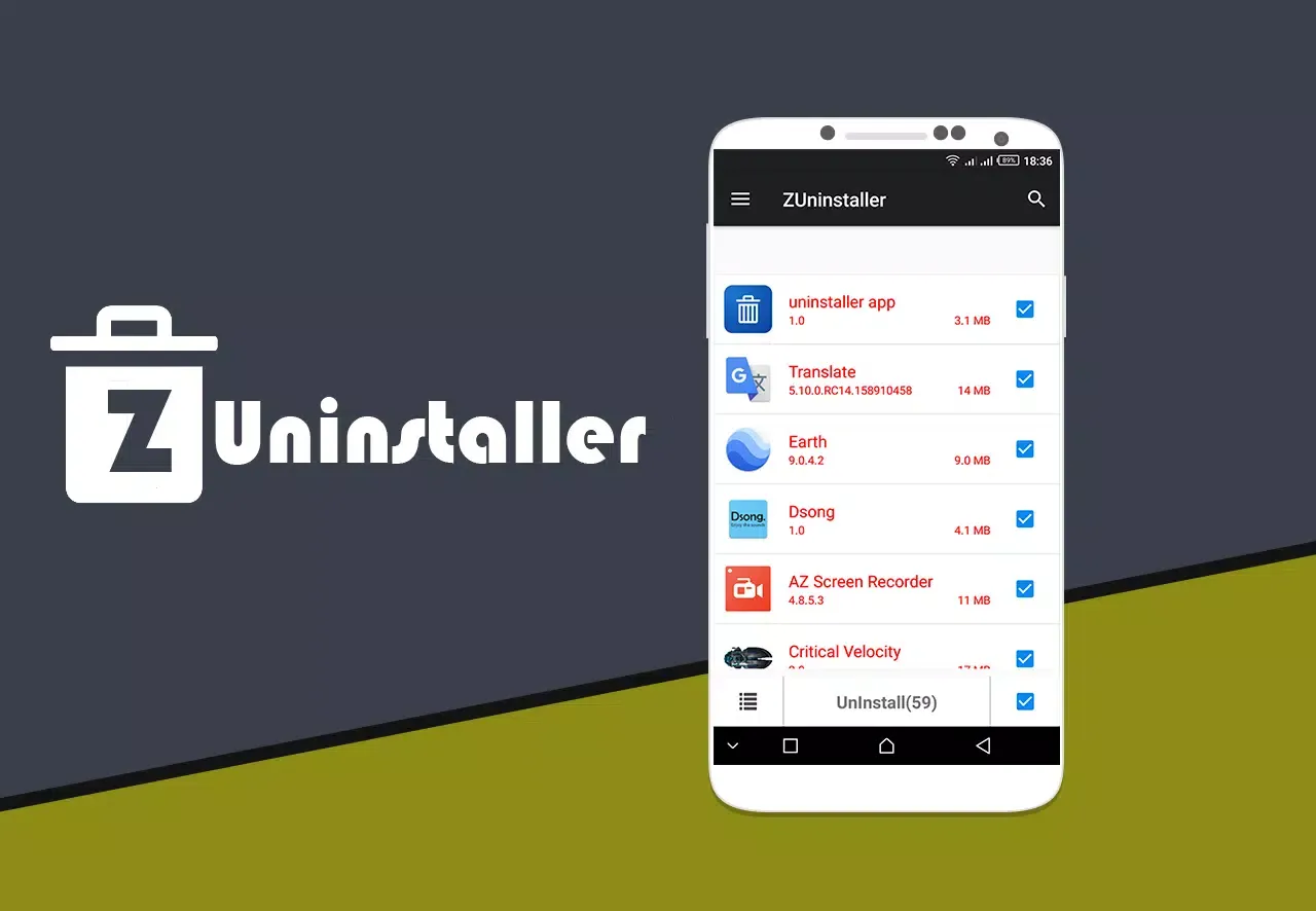 Ảnh chụp màn hình của Remove applications easily now