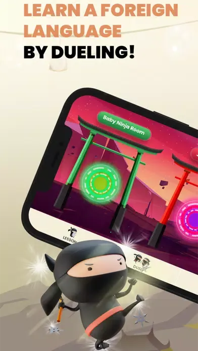 Captures d'écran de AGA Ninja: Learn new languages