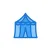 Blue Carnival Stickers