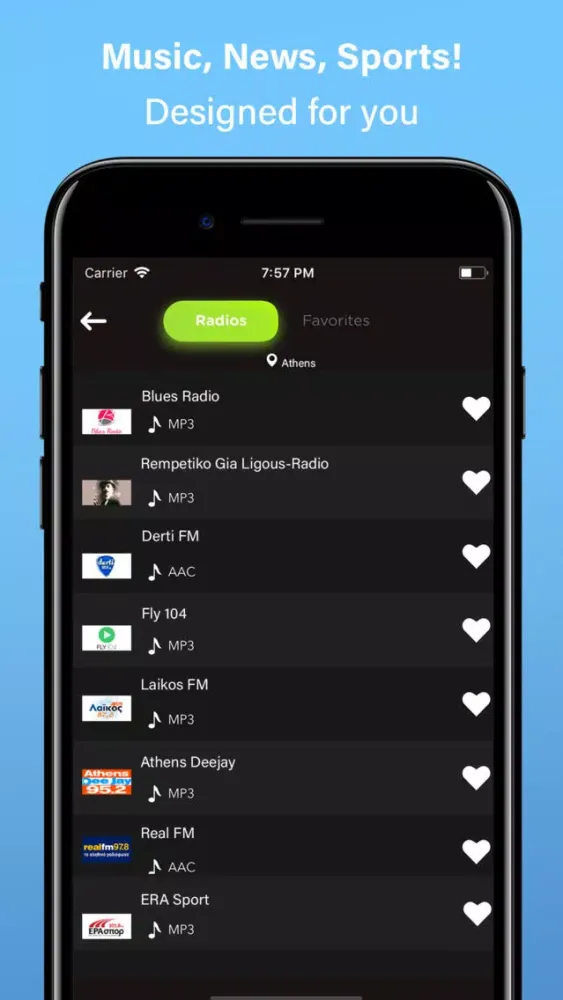Radio Greece FM Online سکرین شاٹس