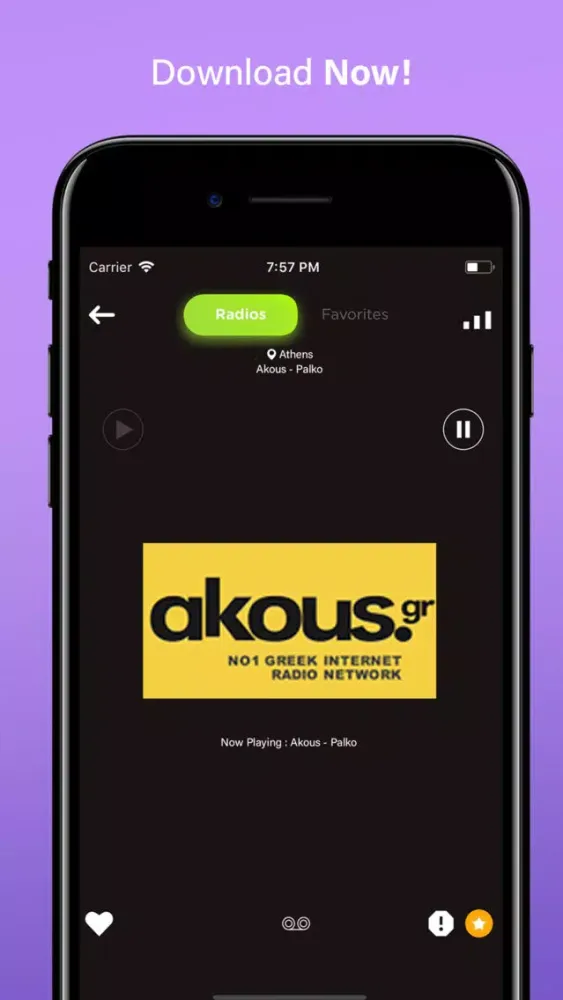 Radio Greece FM Online سکرین شاٹس