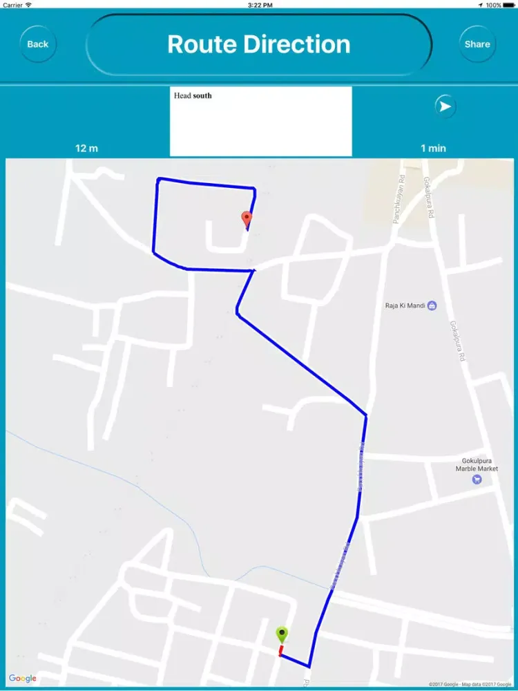 Zrzuty ekranu Adelaide Australia OfflineMap iPad 