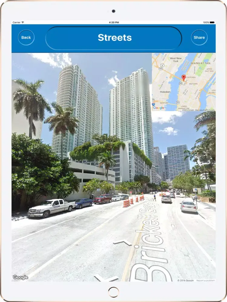 تصاویر Streets View - Global Street Live iPad 