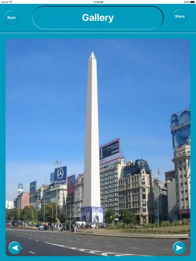 Buenos Aires Argentina OfflineMap Navigation GUIDE iPad  স্ক্রিনশট