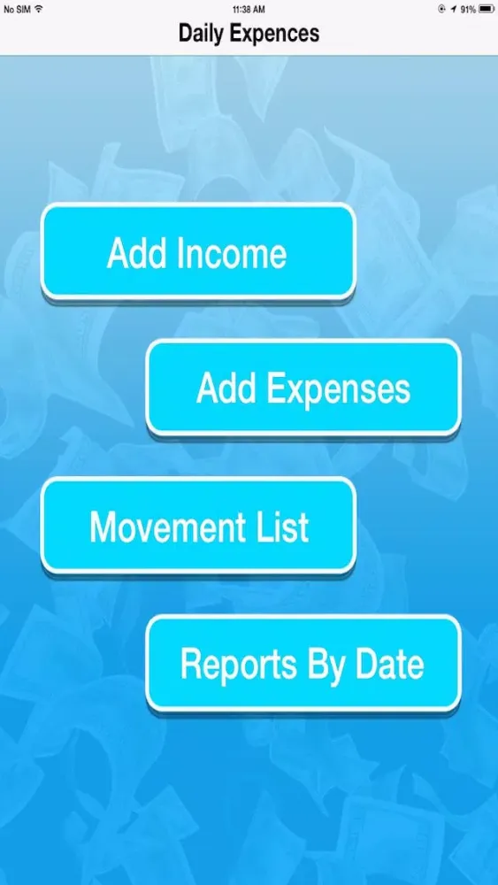 Скриншоты Daily Expenses Manager