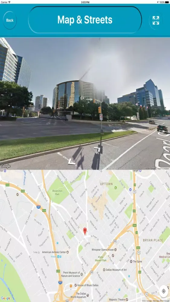 Capturas de tela do Dallas TX USA Offline City Maps Navigation