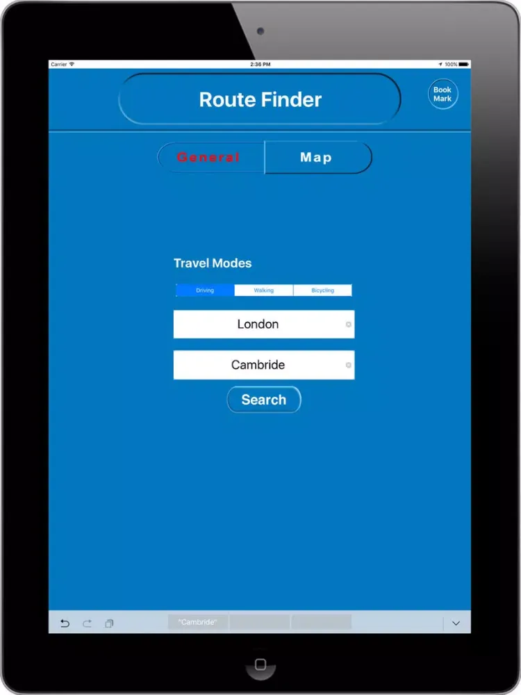 Tangkapan skrin Routes - Turn by Turn Driving Directions iPad 