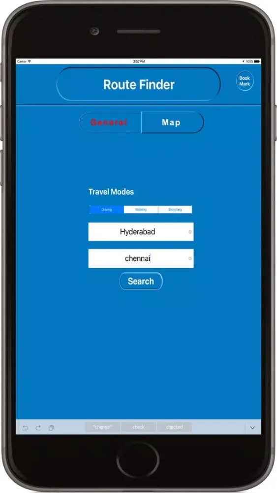 Tangkapan skrin Routes - Turn by Turn Driving Directions