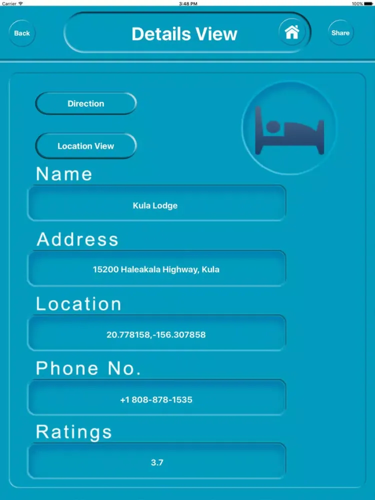 Muai Island Offline City Maps Navigation EGATE iPad 应用截图