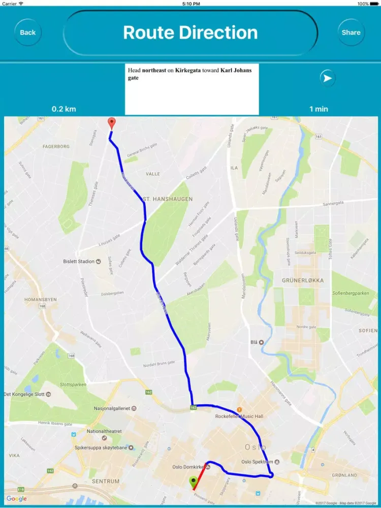 Скриншоты Oslo Norway Offline City Maps with Navigation iPad 