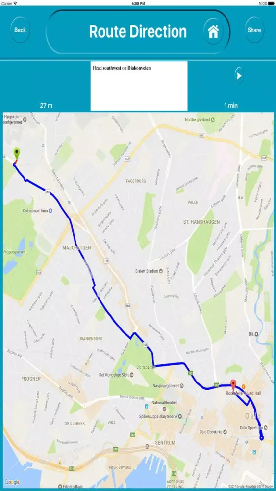 Скриншоты Oslo Norway Offline City Maps with Navigation