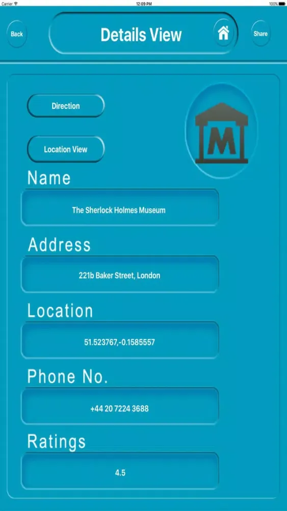 London UK City Offline Map Navigation EGATE Screenshots