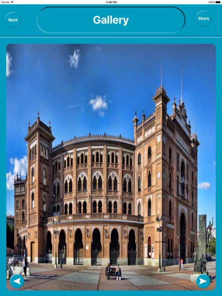 Zrzuty ekranu Madrid Spain City Offline Map Navigation EGATE iPad 