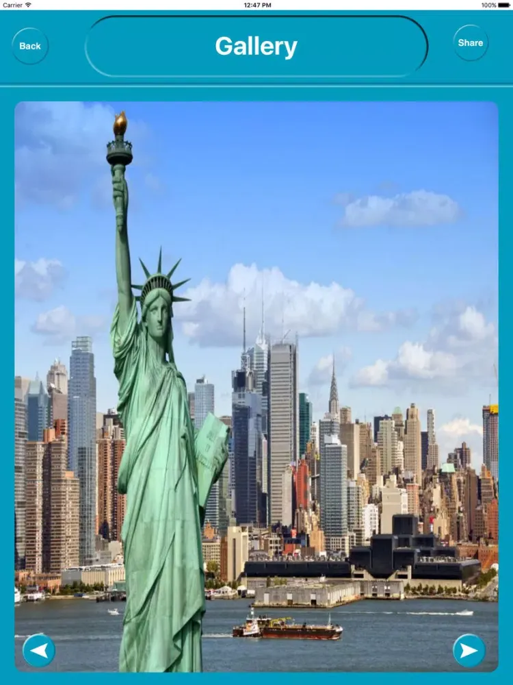 ภาพหน้าจอของ New York NY USA Offline City Maps with Navigation iPad 