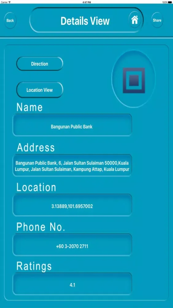 Capturas de pantalla de Kuala Lumpur Malaysia Offline Map Navigation GUIDE