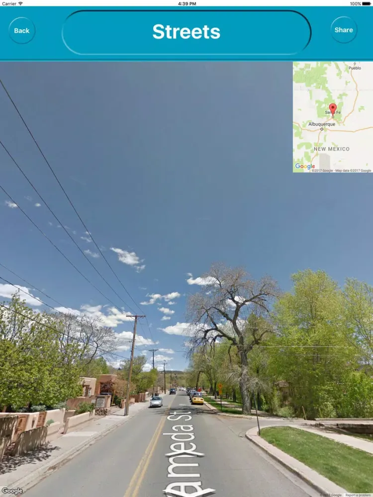 Santa Fe NM USA Offline City Maps Navigation iPad  Ekran Görüntüleri