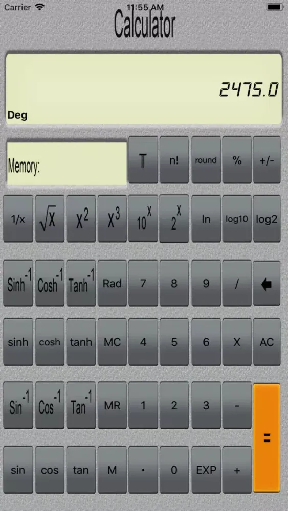 Easy Scientific Calc स्क्रीनशॉट