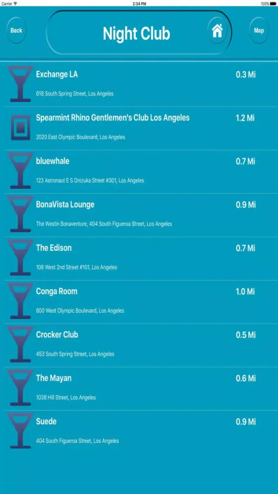 ภาพหน้าจอของ Los Angles CA USA Offline City Maps Navigation