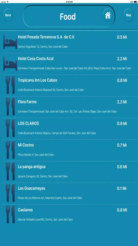 Zrzuty ekranu San Jose del Cabo Mexico Offline City Map Navigate