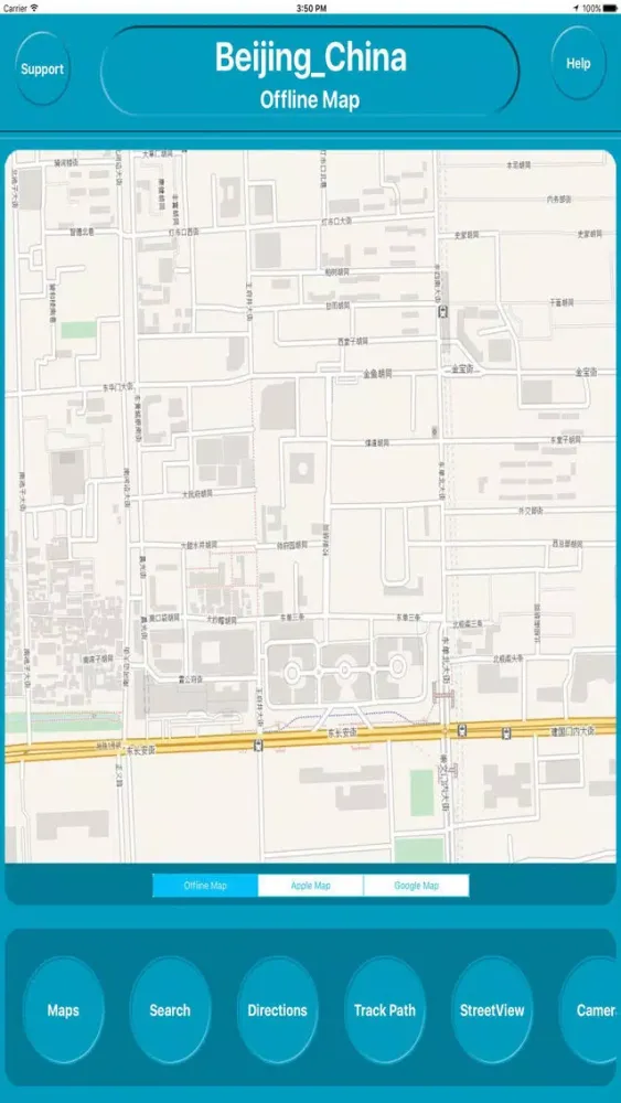 Screenshot di Beijing China Offline Map Navigation GUIDE